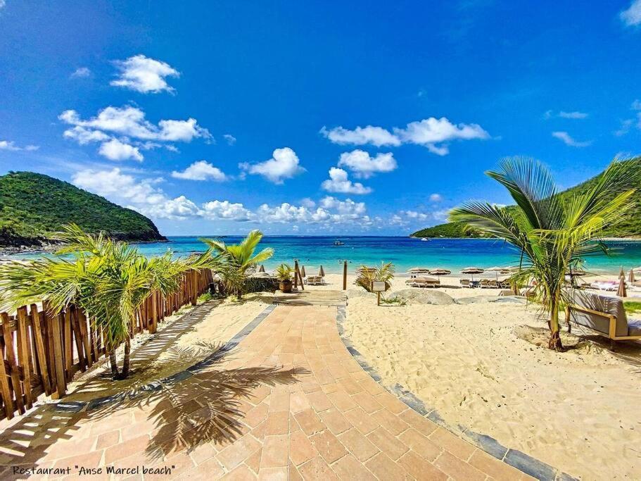 Kaffa50 - Plage& 3Piscines - Anse Marcel Exterior foto