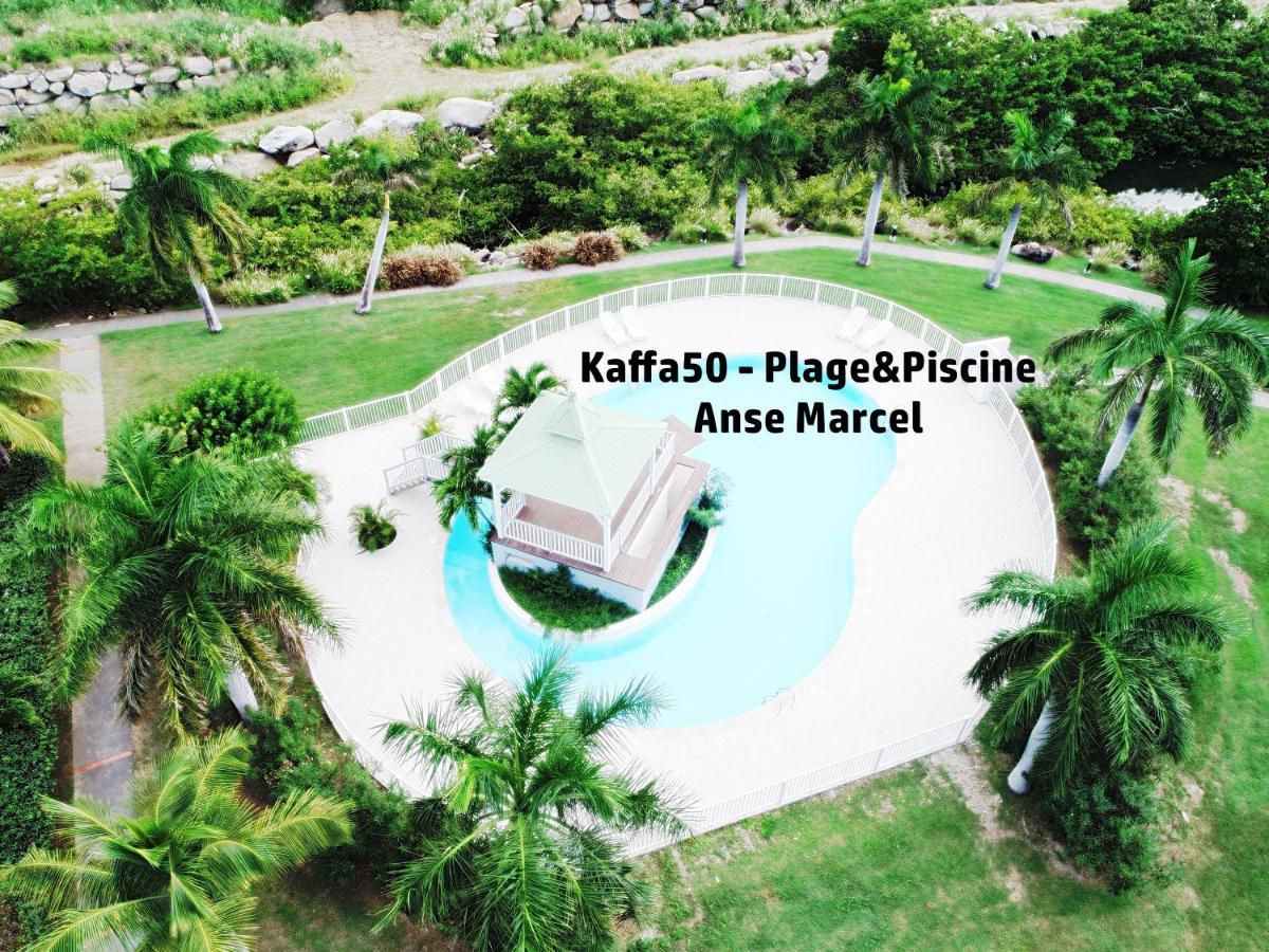 Kaffa50 - Plage& 3Piscines - Anse Marcel Exterior foto