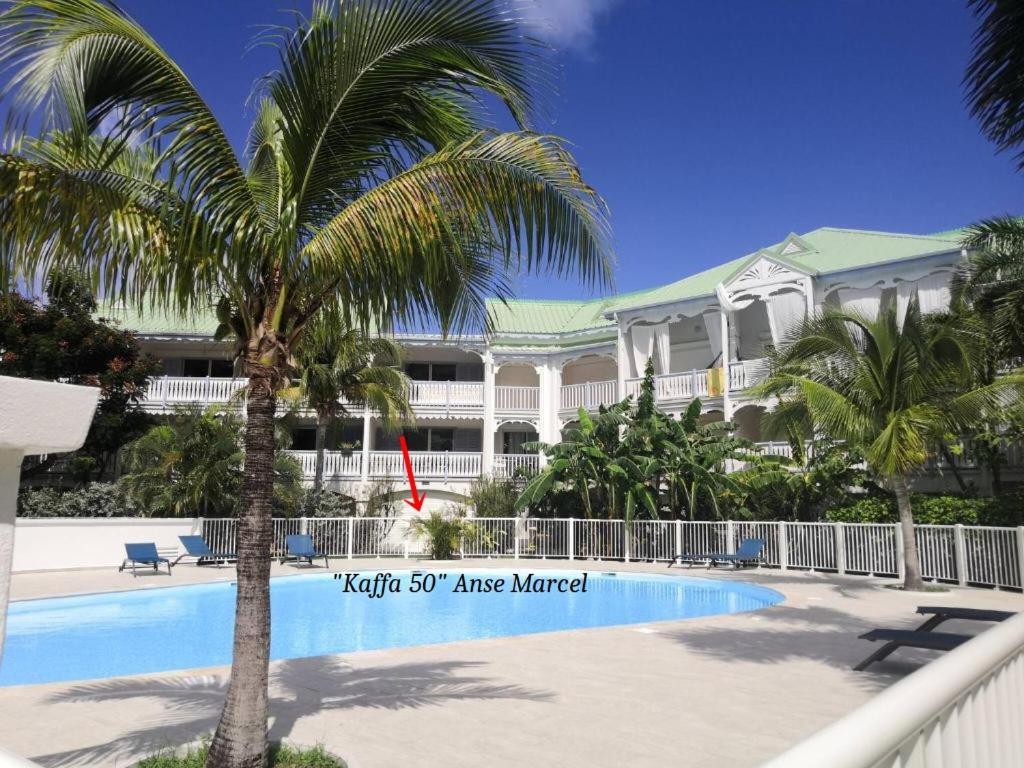 Kaffa50 - Plage& 3Piscines - Anse Marcel Exterior foto